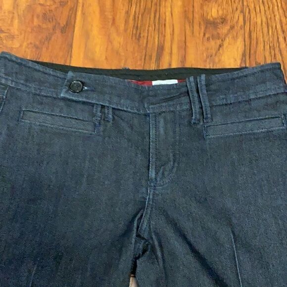 🎁BANANA REPUBLIC JEANS SIZE 26/2S. Leg length 30 the ankles 9 3/4 - Picture 3 of 8